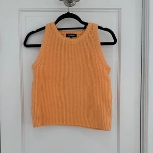 525 America Women's Orange Knit Tank Top